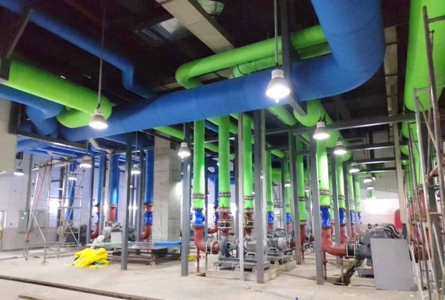 潤地精工|太原萬象城制冷機房--骨子里的“蓬皮杜文化中心”